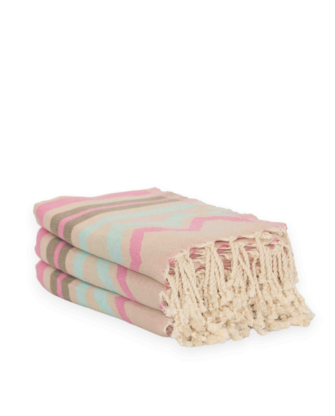 Fouta Bora Bora Jacquard de Algodón 200x100 cm | Ma'Cuca