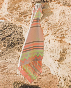 Fouta Bora Bora Jacquard de Algodón 200x100 cm | Ma'Cuca