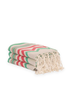 Fouta Bora Bora Jacquard de Algodón 200x100 cm | Ma'Cuca