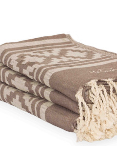 Fouta Cancún Jacquard de Algodón 200x100 cm | Ma'Cuca