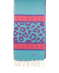 Fouta Leopardo de Algodón 200x100 cm | Ma'Cuca