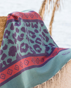 Fouta Leopardo de Algodón 200x100 cm | Ma'Cuca