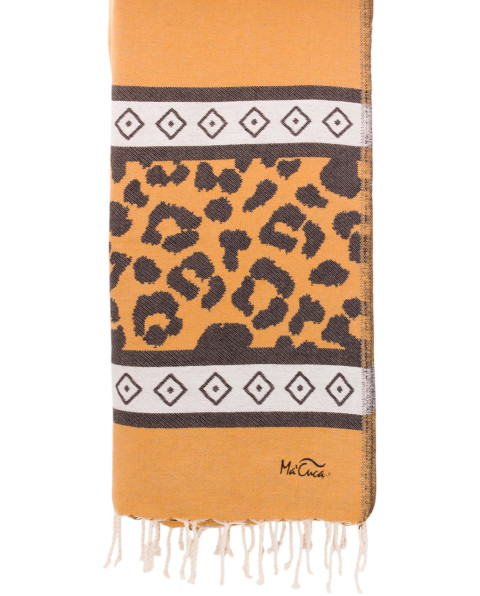 Fouta Leopardo de Algodón 200x100 cm | Ma'Cuca