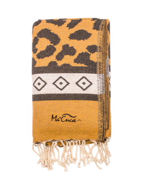 Fouta Leopardo de Algodón 200x100 cm | Ma'Cuca