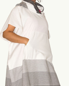 Poncho Medina Unisex de Algodón Fouta | Ma'Cuca