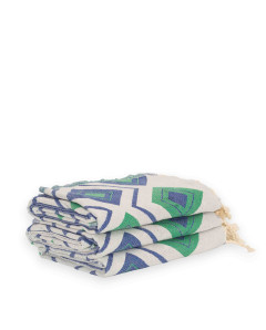 Fouta Tahití Jacquard de Algodón 200x100 cm | Ma'Cuca