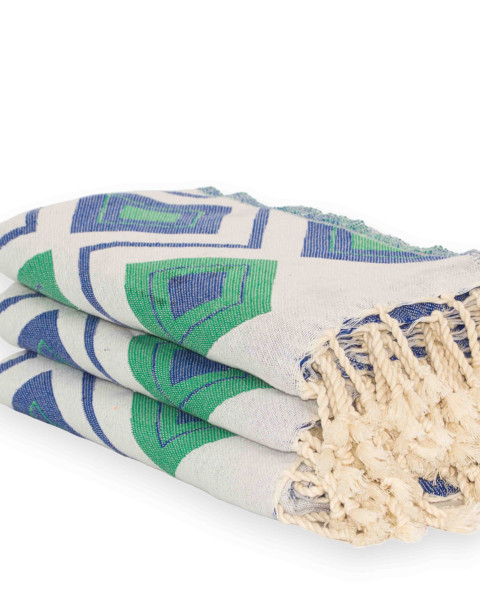 Fouta Tahití Jacquard de Algodón 200x100 cm | Ma'Cuca