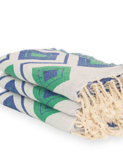Fouta Tahití Jacquard de Algodón 200x100 cm | Ma'Cuca