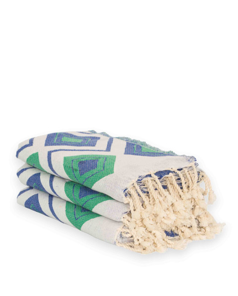 Fouta Tahití Jacquard de Algodón 200x100 cm | Ma'Cuca