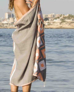 Fouta Tahití Jacquard de Algodón 200x100 cm | Ma'Cuca
