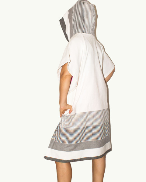 Poncho Medina Unisex de Algodón Fouta | Ma'Cuca