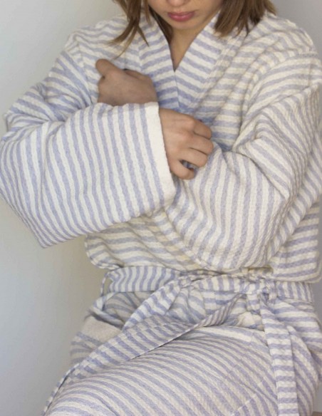 Bathrobe mod. MARINERO, Unisex