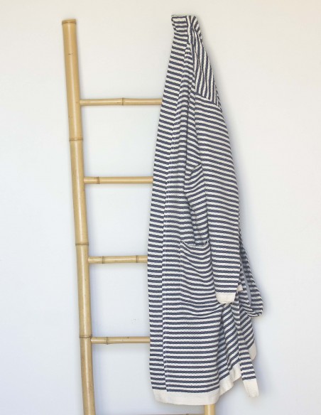 Bathrobe mod. MARINERO, Unisex