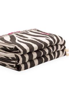 Fouta Zebra de Algodón 200x100 cm | Ma'Cuca