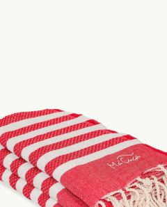Fouta Marinera Línea Ancha de Algodón 200x100 cm | Ma'Cuca