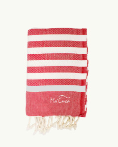 Fouta Marinera Línea Ancha de Algodón 200x100 cm | Ma'Cuca