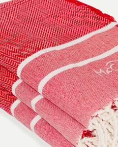 Fouta Chevron de Algodón 200x100 cm | Ma'Cuca