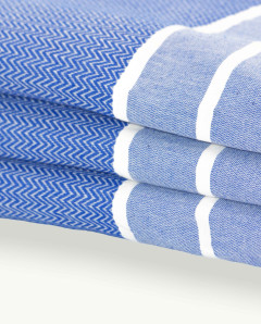 Fouta Chevron de Algodón 200x100 cm | Ma'Cuca