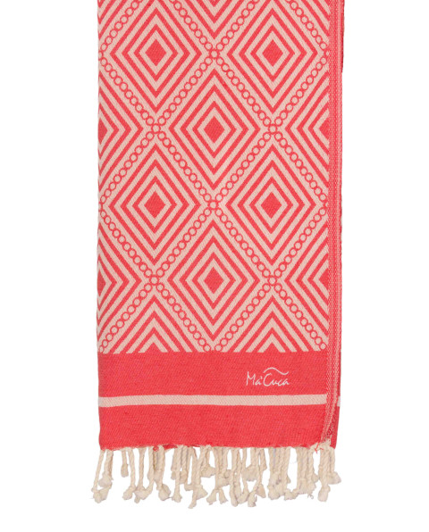 Fouta Curaçao Jacquard de Algodón 200x100 cm | Ma'Cuca