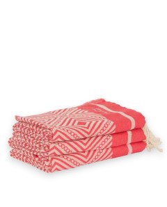 Fouta Curaçao Jacquard de Algodón 200x100 cm | Ma'Cuca