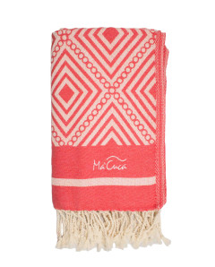 Fouta Curaçao Jacquard de Algodón 200x100 cm | Ma'Cuca