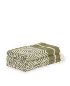 Fouta Curaçao Jacquard de Algodón 200x100 cm | Ma'Cuca