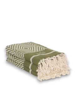 Fouta Curaçao Jacquard de Algodón 200x100 cm | Ma'Cuca