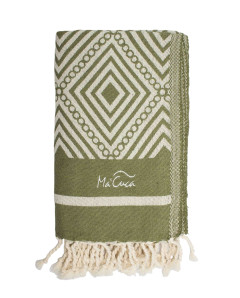 Fouta Curaçao Jacquard de Algodón 200x100 cm | Ma'Cuca