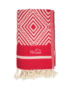 Fouta Curaçao Jacquard de Algodón 200x100 cm | Ma'Cuca