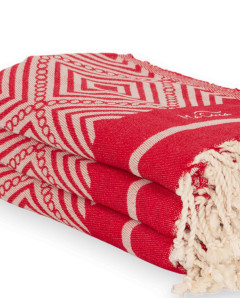 Fouta Curaçao Jacquard de Algodón 200x100 cm | Ma'Cuca
