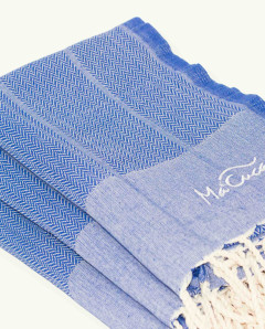Fouta Deco Zig Zag de Algodón 200x100 cm | Ma'Cuca