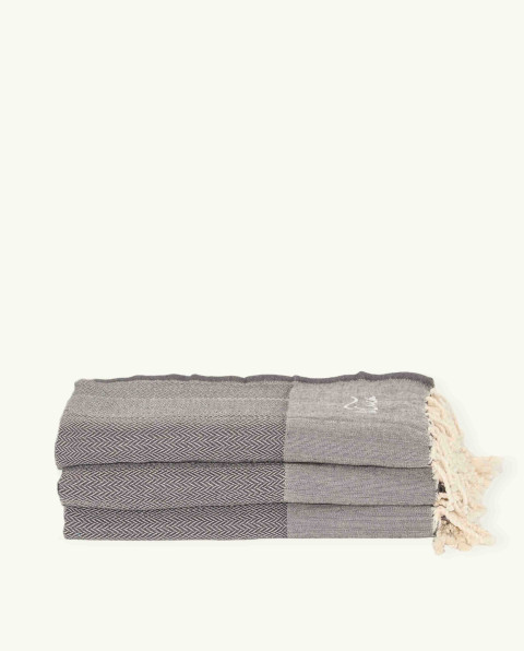 Fouta Deco Zig Zag de Algodón 200x100 cm | Ma'Cuca