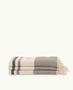 Fouta Espiga Jacquard de Algodón 200x100 cm | Ma'Cuca