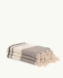 Fouta Espiga Jacquard de Algodón 200x100 cm | Ma'Cuca