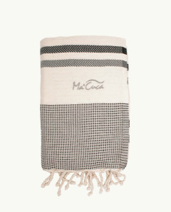 Fouta Espiga Jacquard de Algodón 200x100 cm | Ma'Cuca