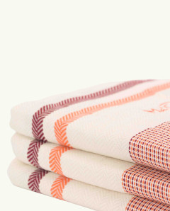 Fouta Espiga Jacquard de Algodón 200x100 cm | Ma'Cuca