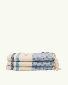 Fouta Espiga Jacquard de Algodón 200x100 cm | Ma'Cuca
