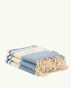 Fouta Espiga Jacquard de Algodón 200x100 cm | Ma'Cuca