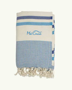 Fouta Espiga Jacquard de Algodón 200x100 cm | Ma'Cuca