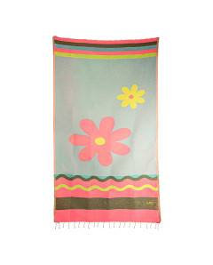 Fouta Flor Jacquard de Algodón 200x100 cm | Ma'Cuca