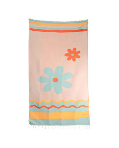 Fouta Flor Jacquard de Algodón 200x100 cm | Ma'Cuca