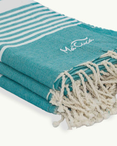 Fouta Arthur 2x1 m de Algodón | Toalla de Playa Ma'Cuca