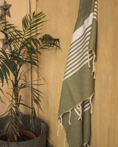 Fouta Arthur 2x1 m de Algodón | Toalla de Playa Ma'Cuca