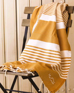 Fouta Arthur 2x1 m de Algodón | Toalla de Playa Ma'Cuca