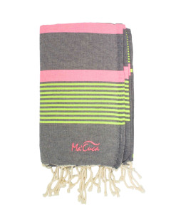 Fouta Arthur 2x1 m de Algodón | Toalla de Playa Ma'Cuca