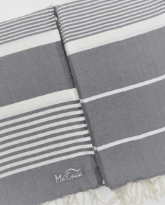 Fouta Arthur 2,5 x 1,5 m de Algodón | Ma'Cuca