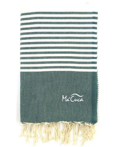 Fouta Arthur 3x2 m de Algodón | Cubresofá y Cubrecama Ma'Cuca
