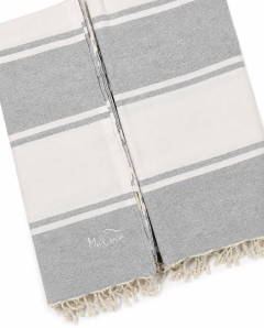 Fouta Bandes 2x2 m de Algodón | Mantel y Toalla Ma'Cuca
