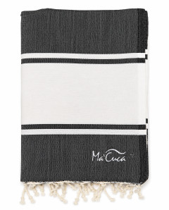 Fouta Bandes 2x2 m de Algodón | Mantel y Toalla Ma'Cuca