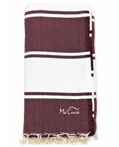 Fouta Bandes 3x2 m de Algodón | Cubrecama y Cubresofá Ma'Cuca